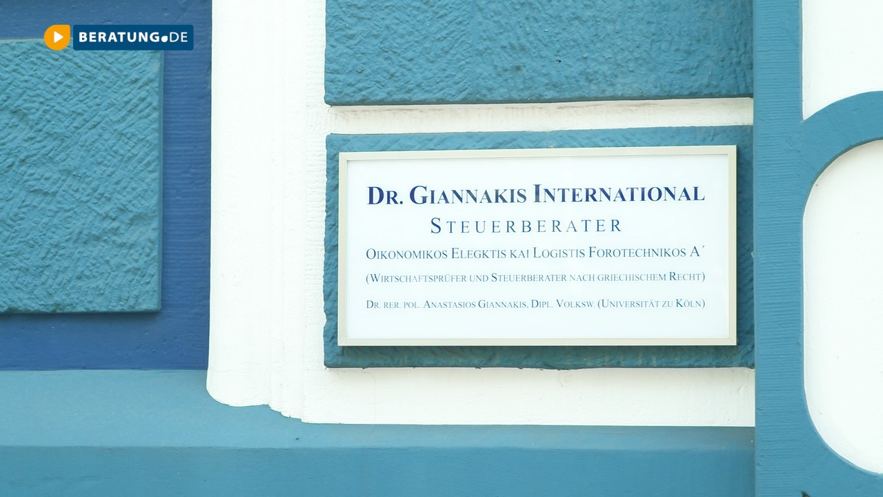 Filmreportage zu Dr. Giannakis International
Steuerberater
Diplom-Volkswirt Dr. rer. pol.