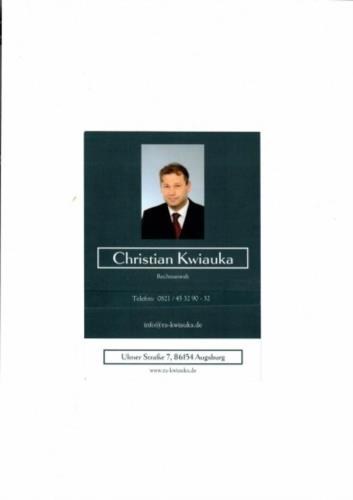 Rechtsanwalt  Christian Kwiauka - Bild 2