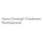 Logo Rechtsanwalt  Hans-Christoph Friedmann
