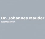 Logo Rechtsanwalt  Dr. Johannes Mauder