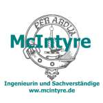 Logo McIntyre - Ingenieurin und Sachverständige