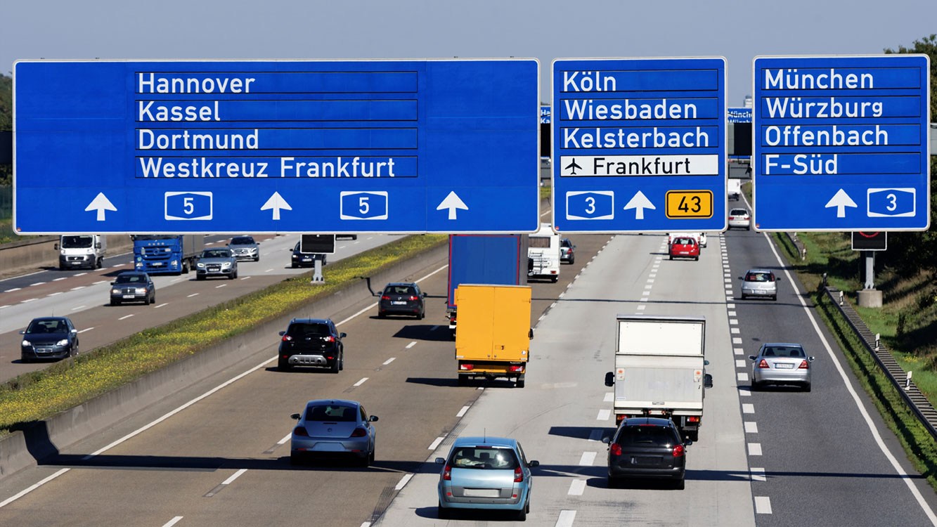 Verkehr auf deutscher Autobahn