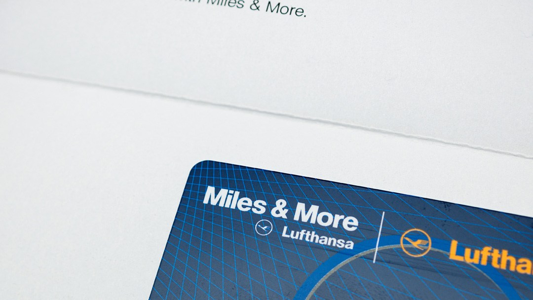 Miles-and-More-Kreditkarte der Lufthansa und ihrer Partner mit Vertrag