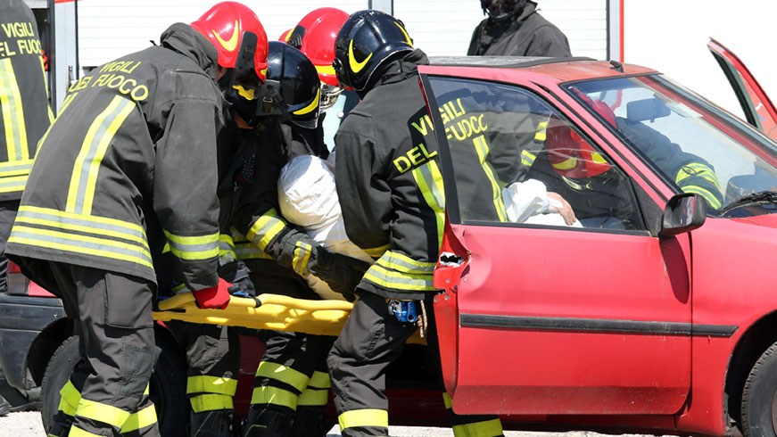 Verkehrsunfall mit Verletzten in Italien